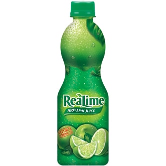ReaLime 100% Lime Juice, Plastic Bottle