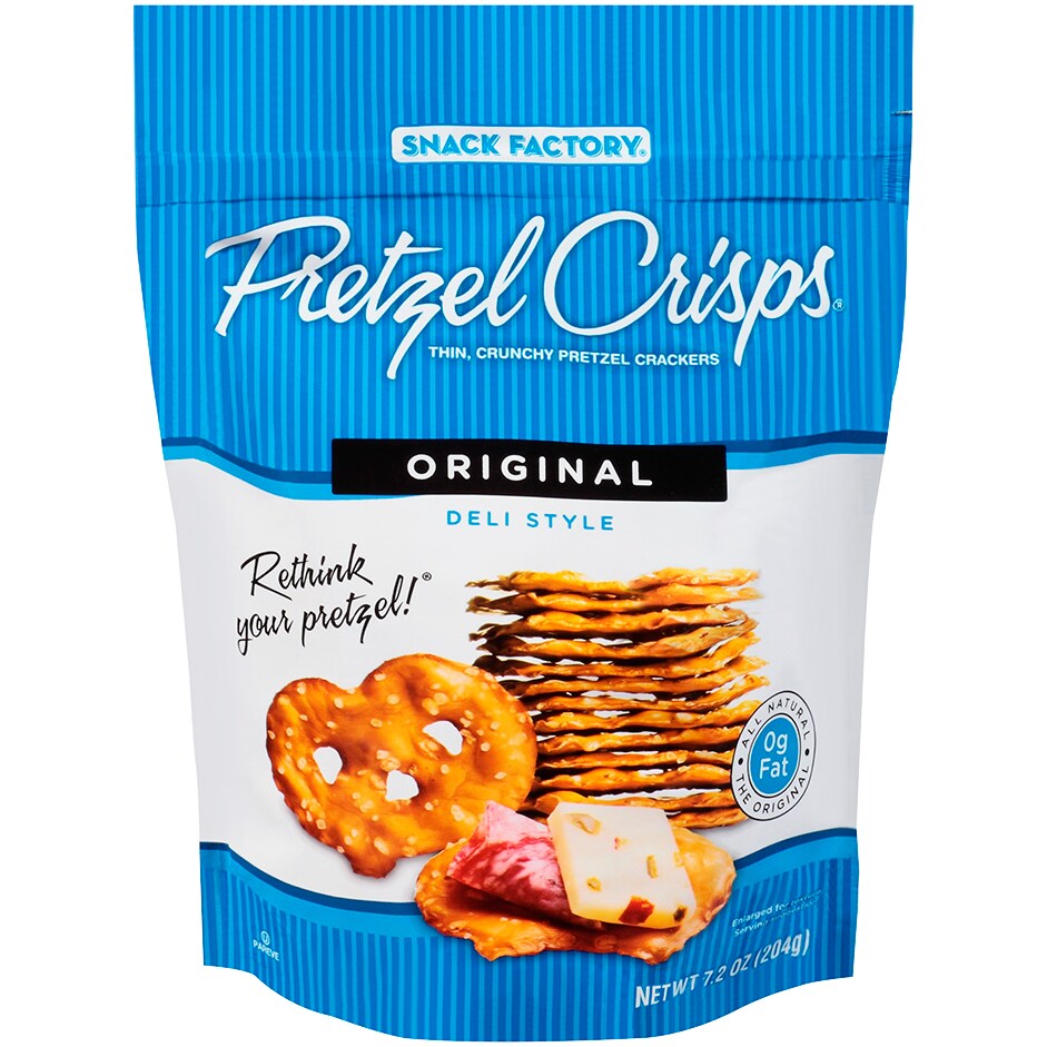 Snack Factory Pretzel Crisps, Original