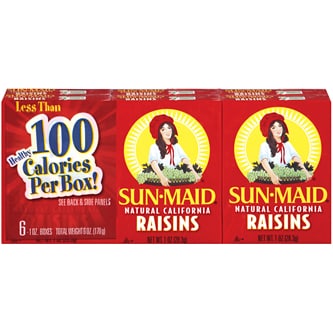 Sun-Maid Raisins Snack Size