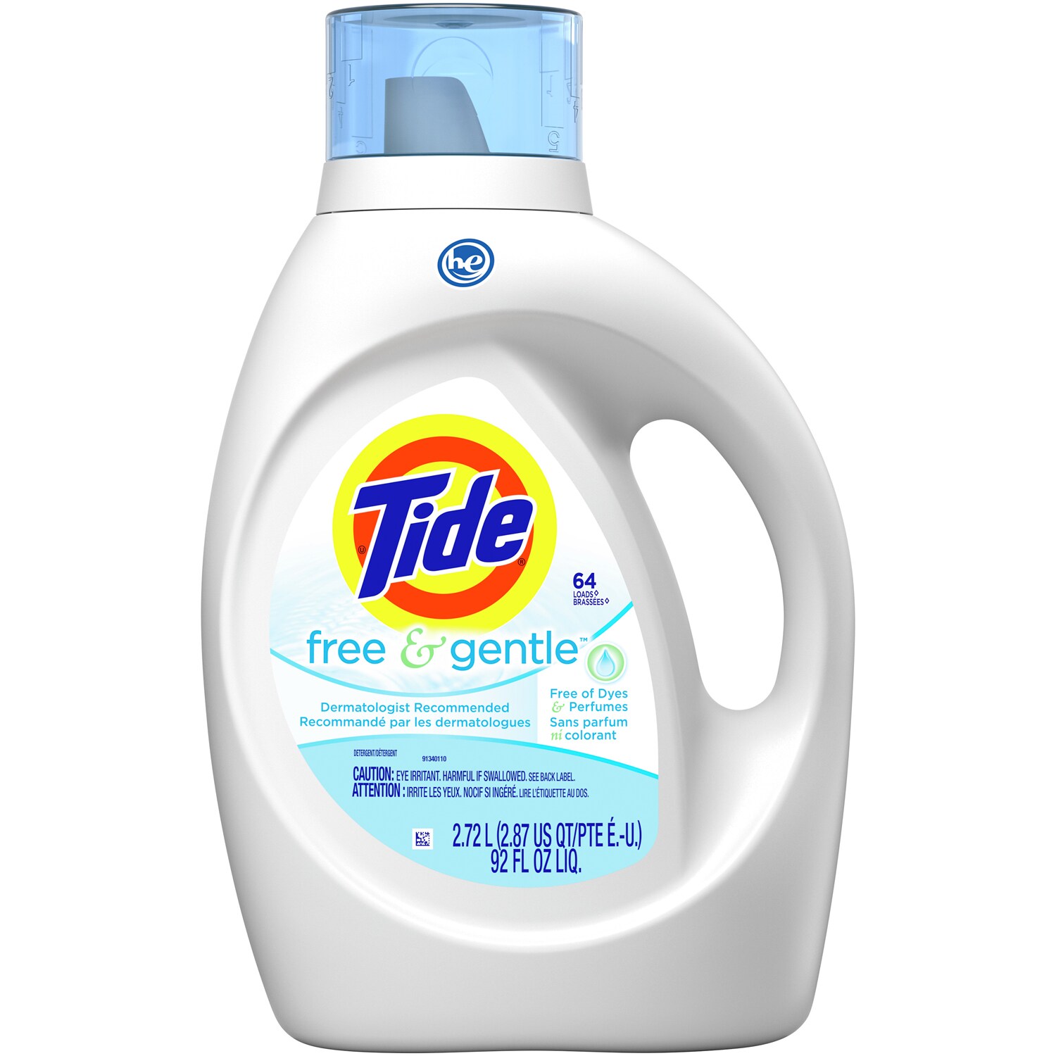 Order Tide HE Liquid Laundry Detergent, Free & Gentle Fast Delivery