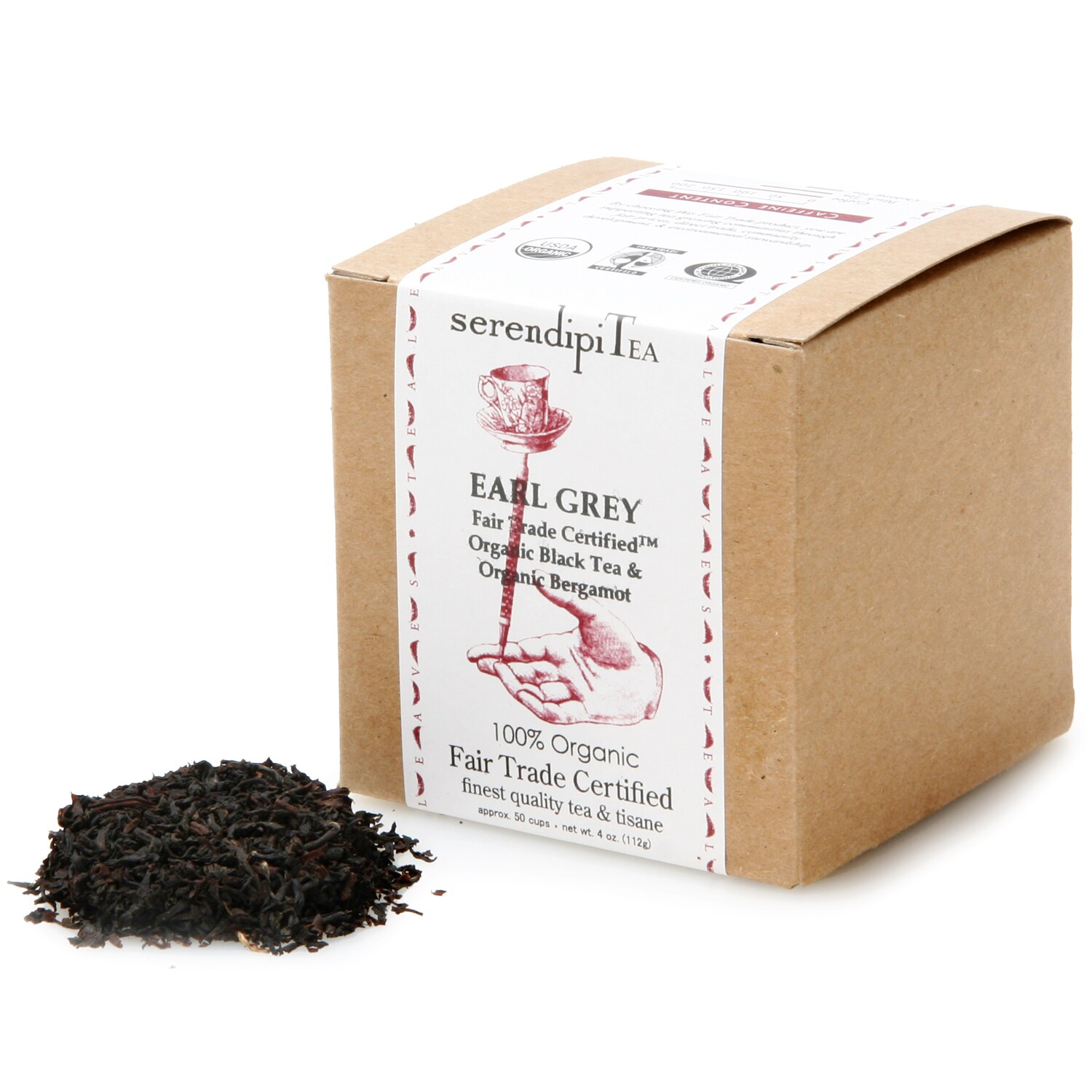 SerendipiTea Organic Fair Trade Earl Grey Loose Tea