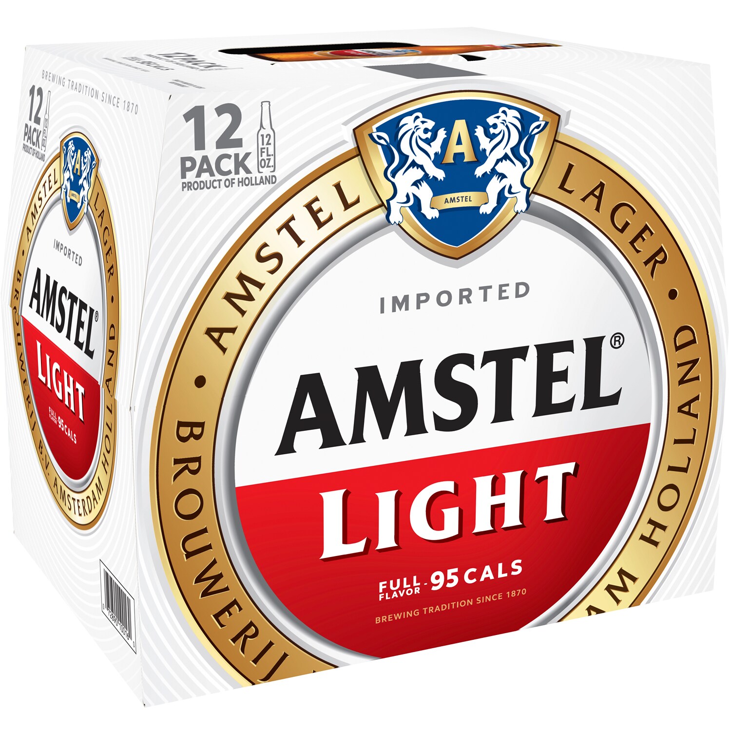 Amstel Light Lager, Glass Bottles