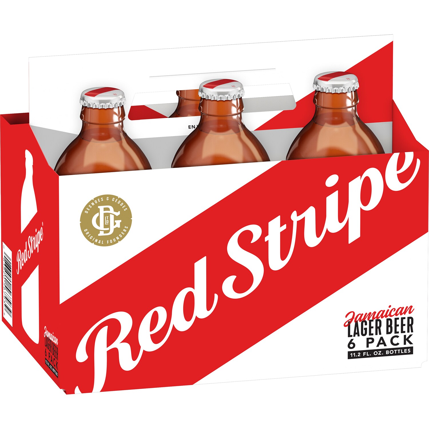 Red Stripe Lager, Glass Bottles