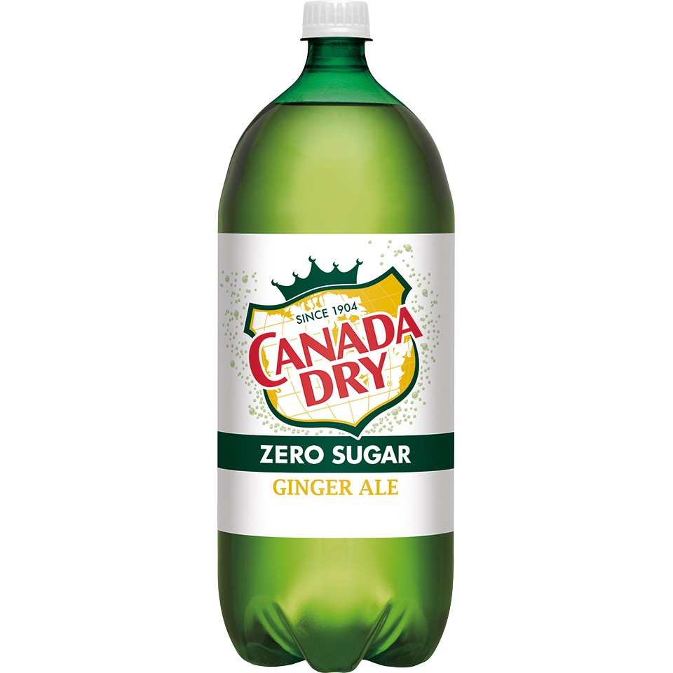 Canada Dry Zero Sugar Ginger Ale, Plastic Bottle