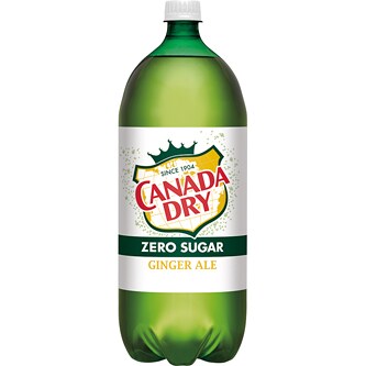 Canada Dry Zero Sugar Ginger Ale, Plastic Bottle