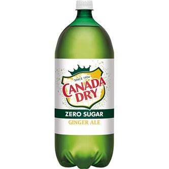 Canada Dry Zero Sugar Ginger Ale, Plastic Bottle