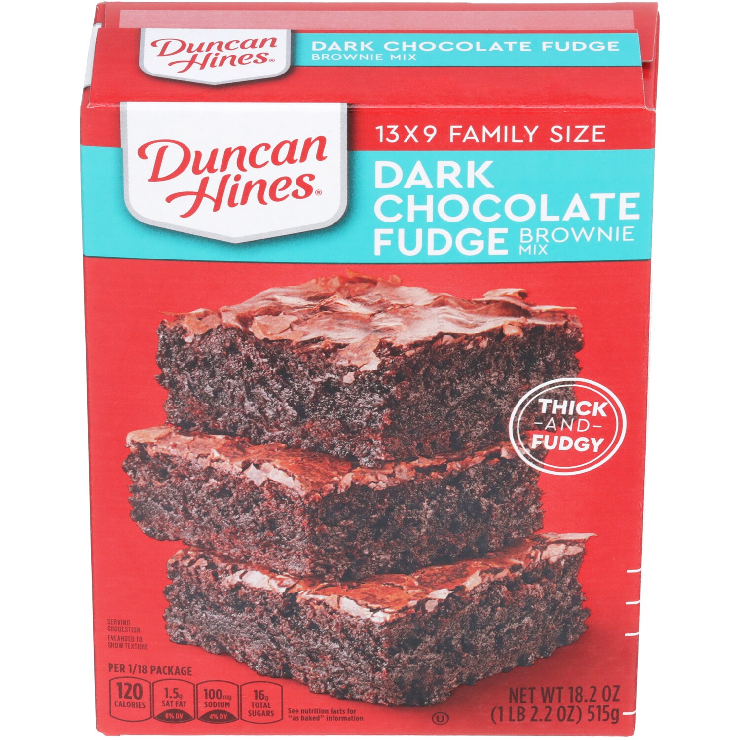 Duncan Hines Dark Chocolate Fudge Brownie Mix