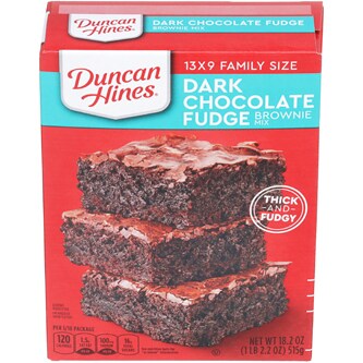 Duncan Hines Dark Chocolate Fudge Brownie Mix