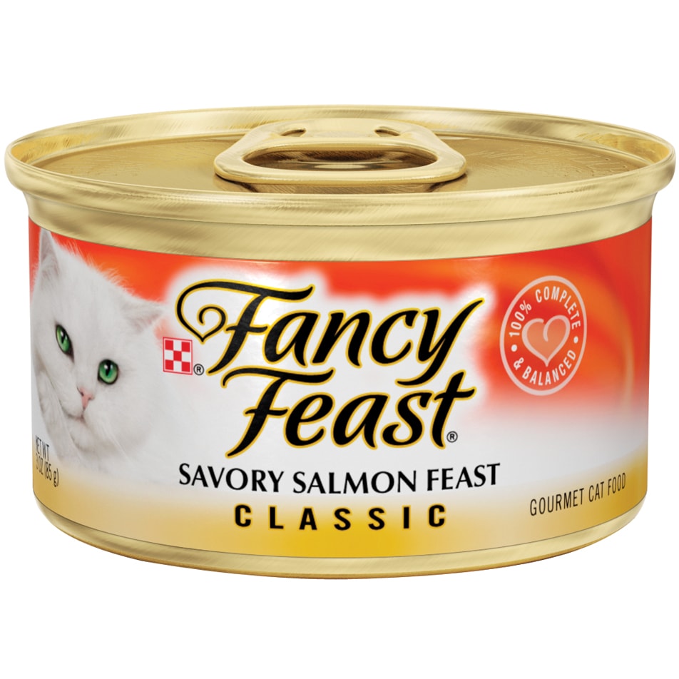 Purina Fancy Feast Savory Gourmet Salmon Wet Cat Food