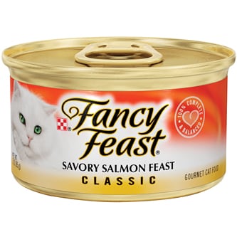 Purina Fancy Feast Savory Gourmet Salmon Wet Cat Food