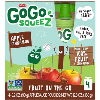 GoGo Squeez Applesauce On-the-Go, Apple Cinnamon