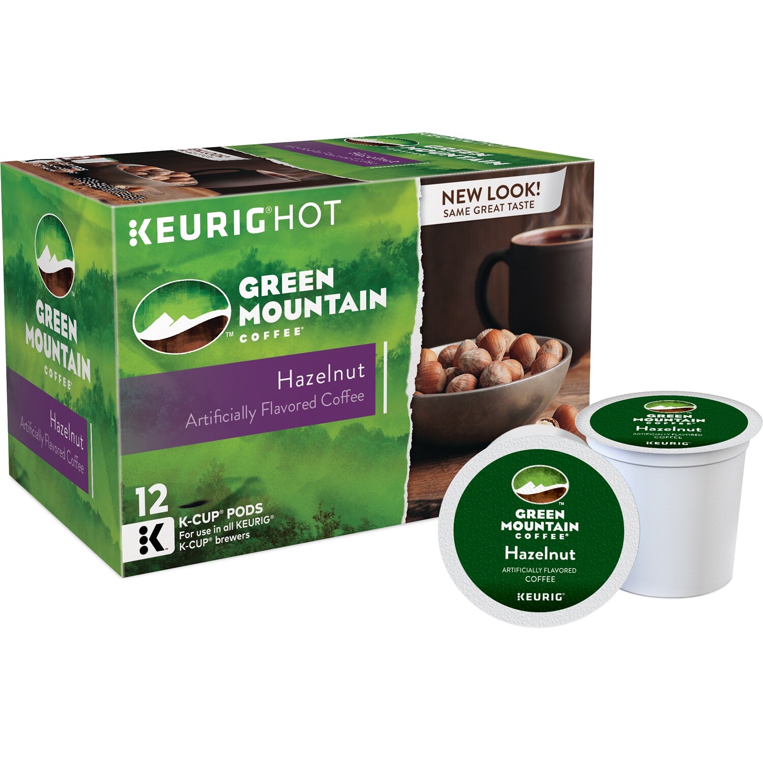Order Green Mountain Coffee Hazelnut, KCups Fast Delivery