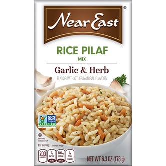 Near East Rice Pilaf Mix, Garlic & Herb