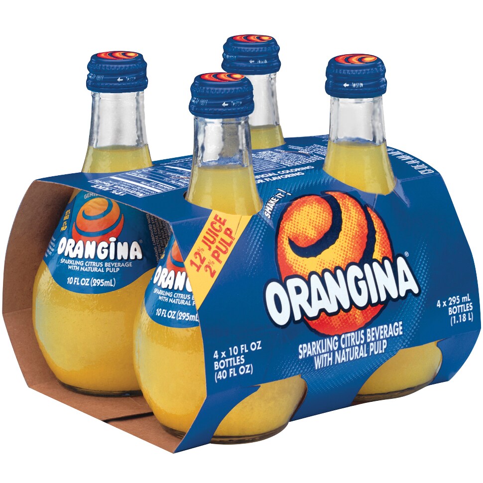 Orangina Soda, Glass Bottles