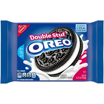 Order Nabisco Oreo Double Stuf Chocolate Vanilla Cream Cookies Fast Delivery Double cookies 'n cream is regular cookies 'n cream.only cooler! oreo double stuf chocolate vanilla cream cookies