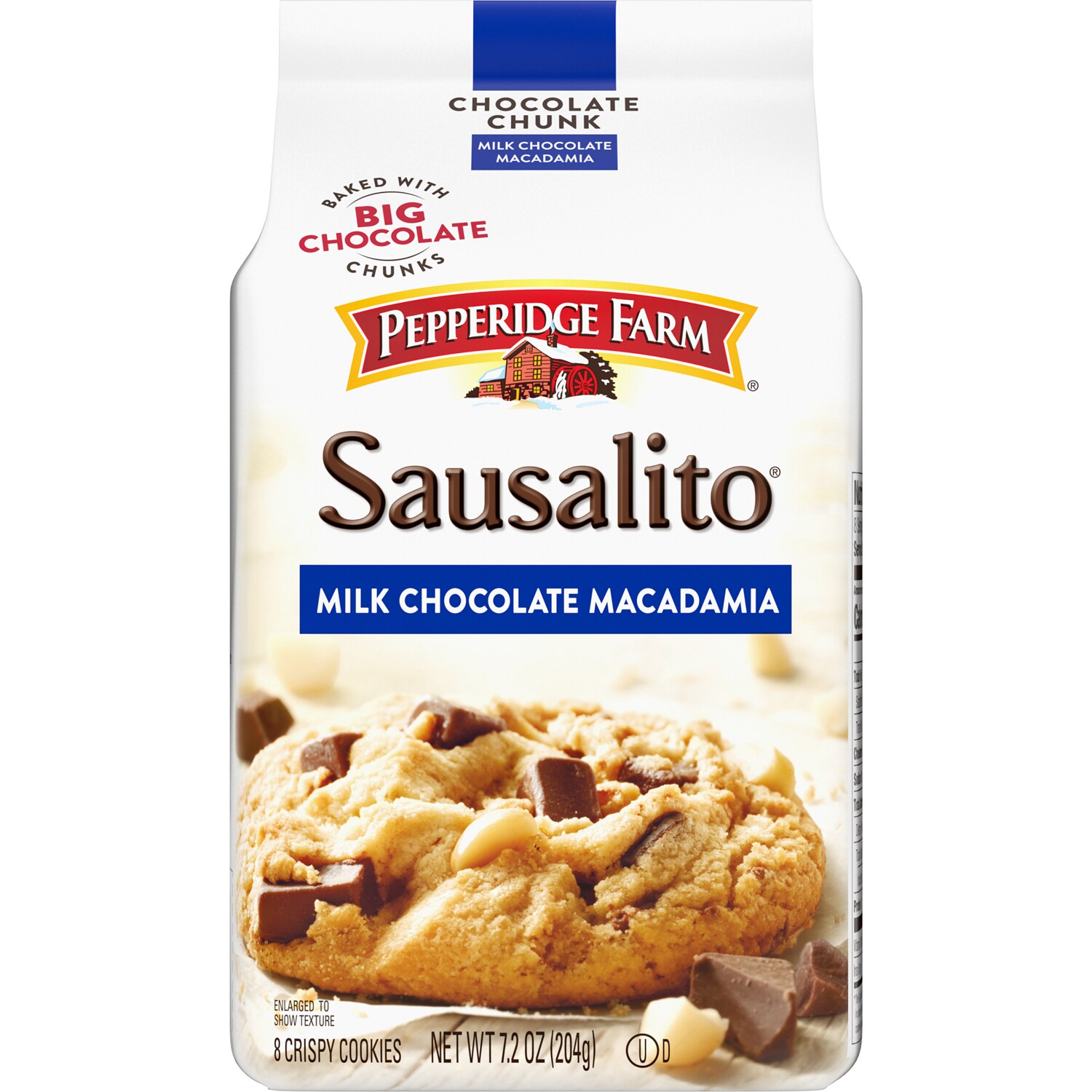 Pepperidge Farm Sausalito Milk Chocolate Macadamia Cookies