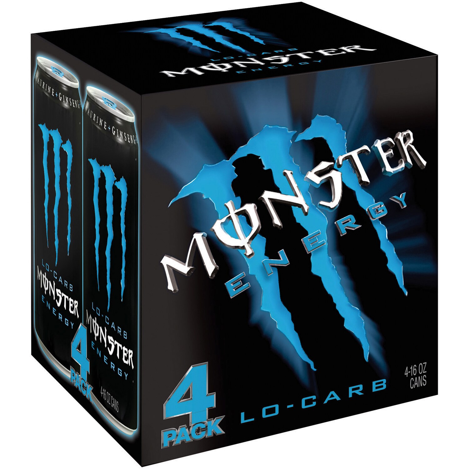 Monster Energy Lo-Carb Energy Drink, Cans