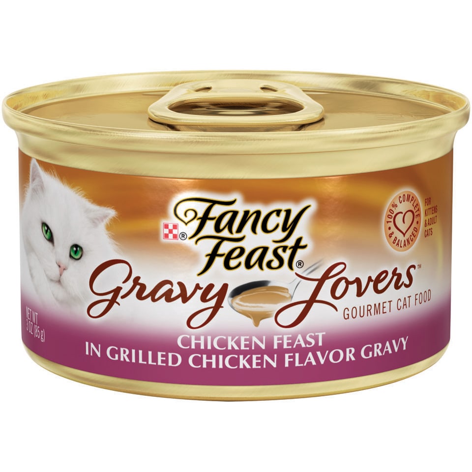 Purina Fancy Feast Wet Cat Food, Gravy Lovers Chicken Feast