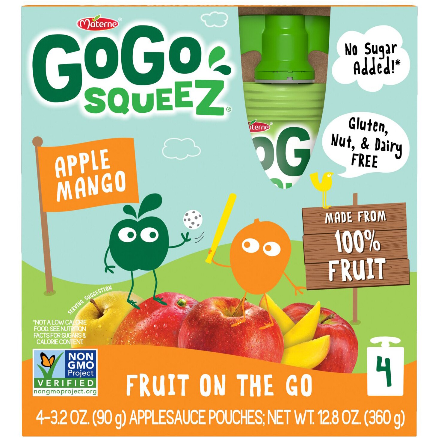 GoGo Squeez Applesauce On-the-Go, Apple Mango
