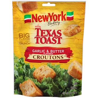 New York Bakery The Original Texas Toast Croutons, Garlic & Butter