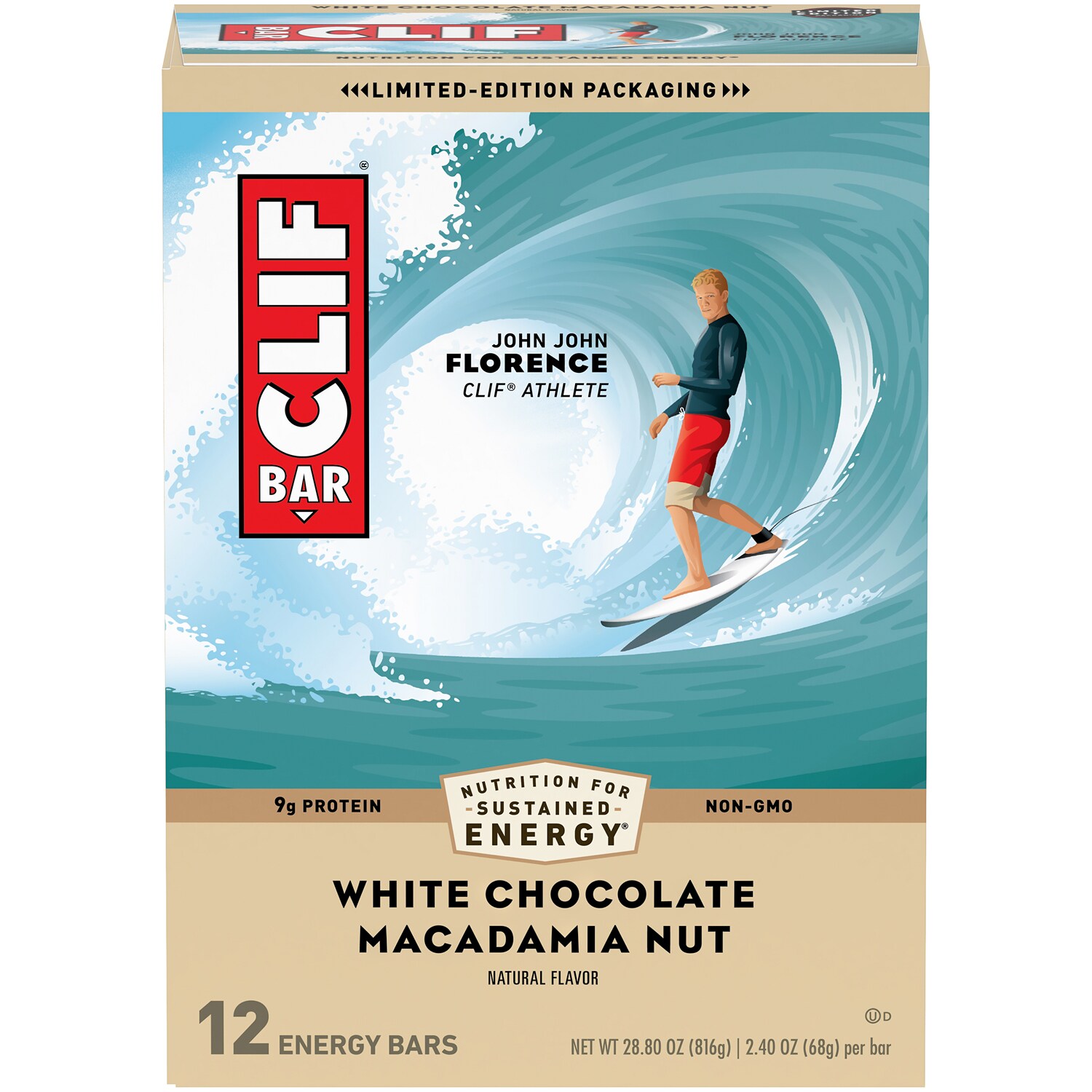 Clif Energy Bars, White Chocolate Macadamia Nut