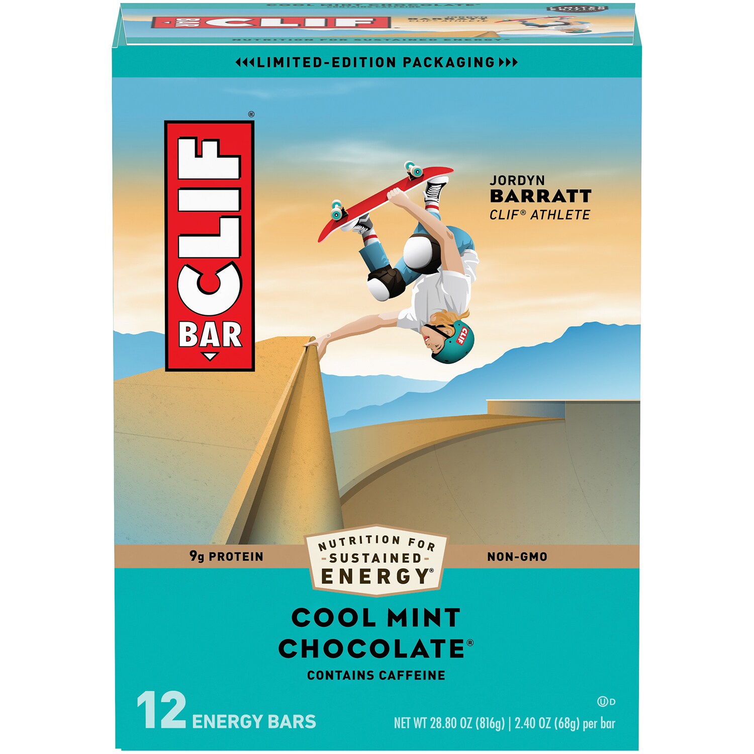 Clif Energy Bars, Cool Mint Chocolate