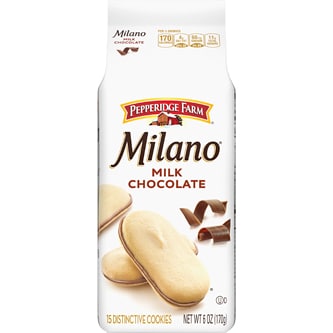 Pepperidge Farm Milano Cookies, Milk Chocolate