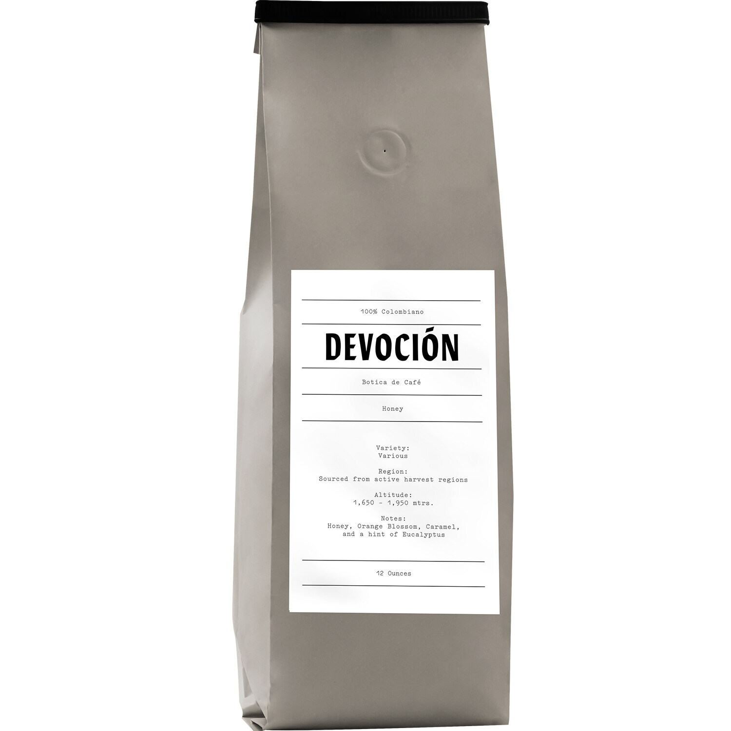 Devoción Honey Whole Bean Coffee