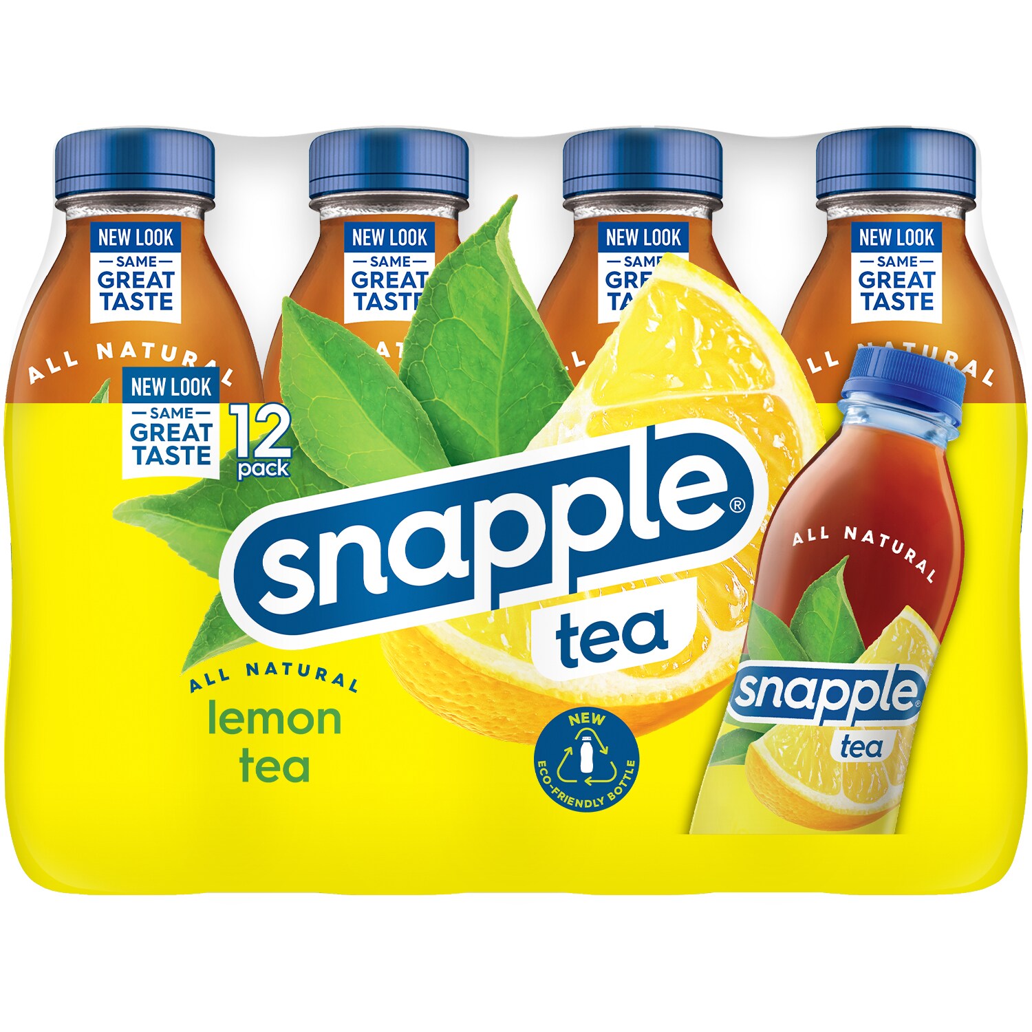 Snapple Lemon Tea, Plastic Bottles