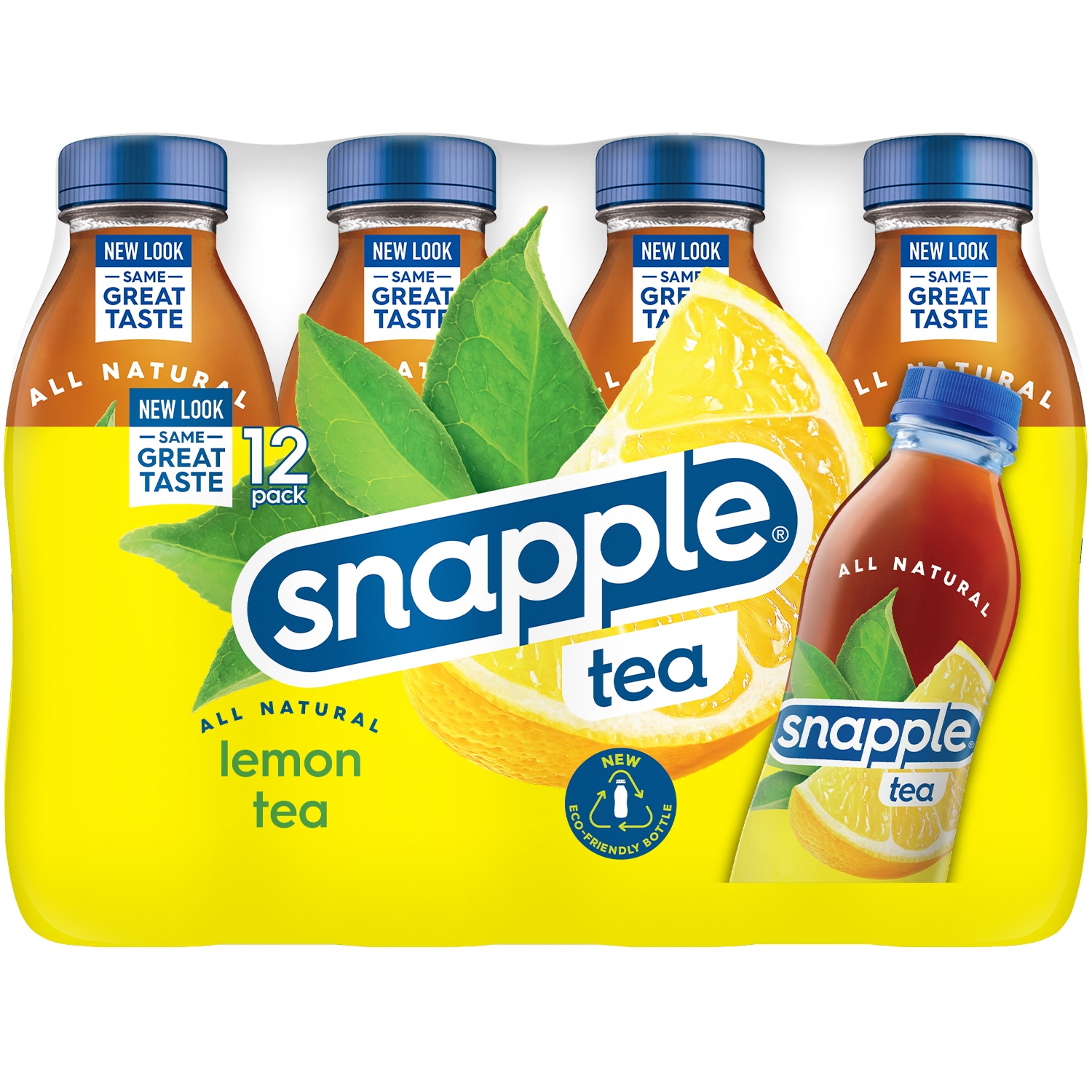 Snapple Lemon Tea, Plastic Bottles