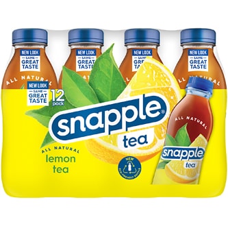 Snapple Lemon Tea, Plastic Bottles