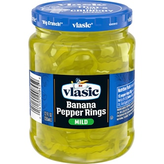 Vlasic Deli Style Banana Pepper Rings, Mild