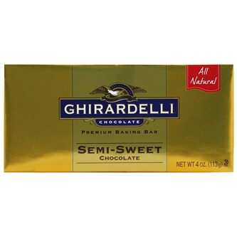 Ghirardelli Premium Baking Bar, Semi-Sweet Chocolate