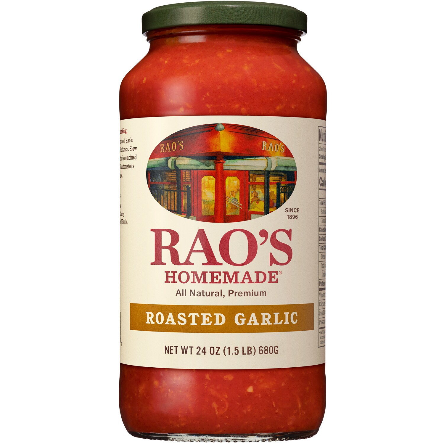 Order Rao's Homemade Roasted Garlic Sauce Fast Delivery