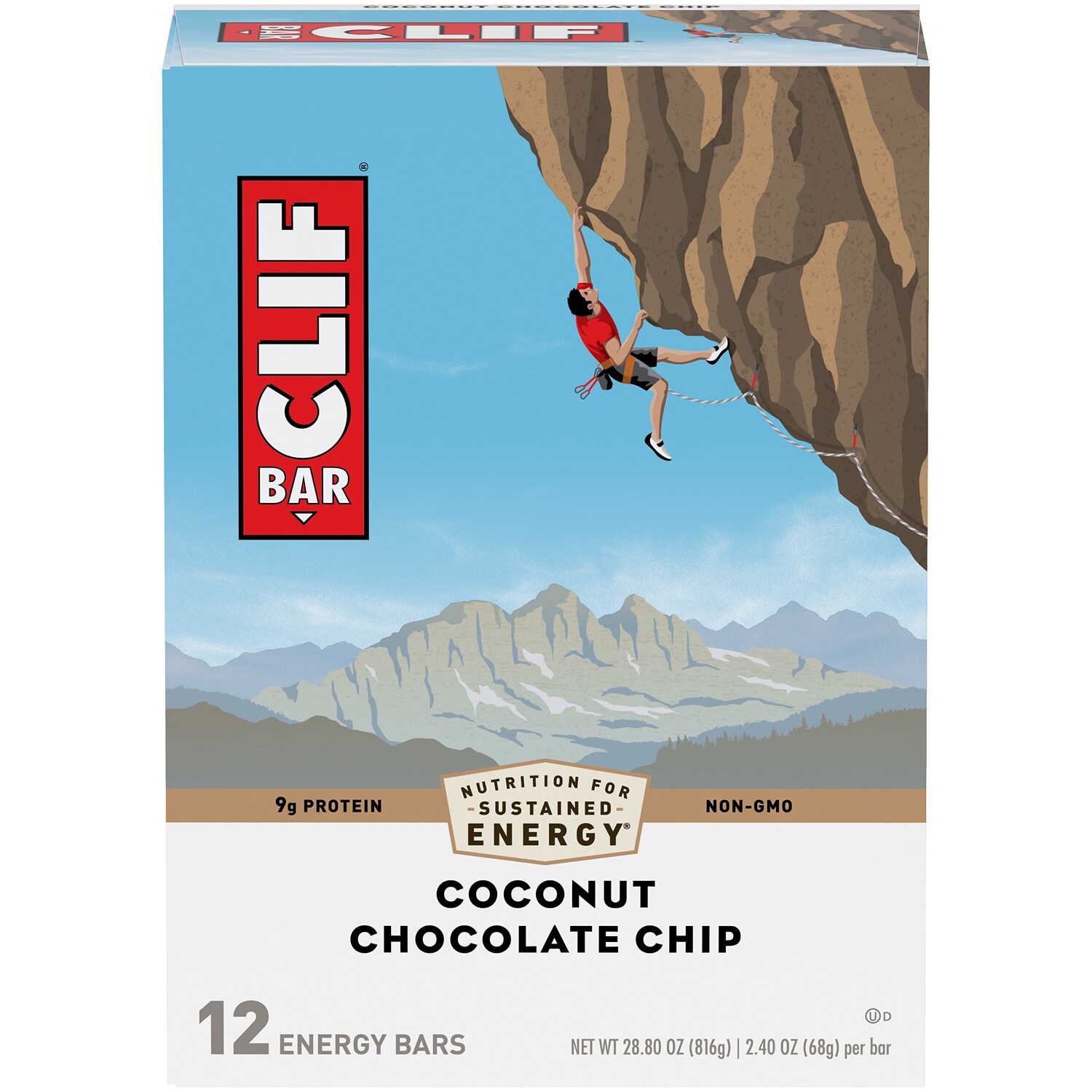 Clif Energy Bars, Coconut Chocolate Chip