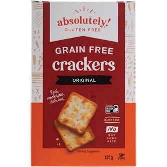Absolutely Gluten Free Crackers, Original