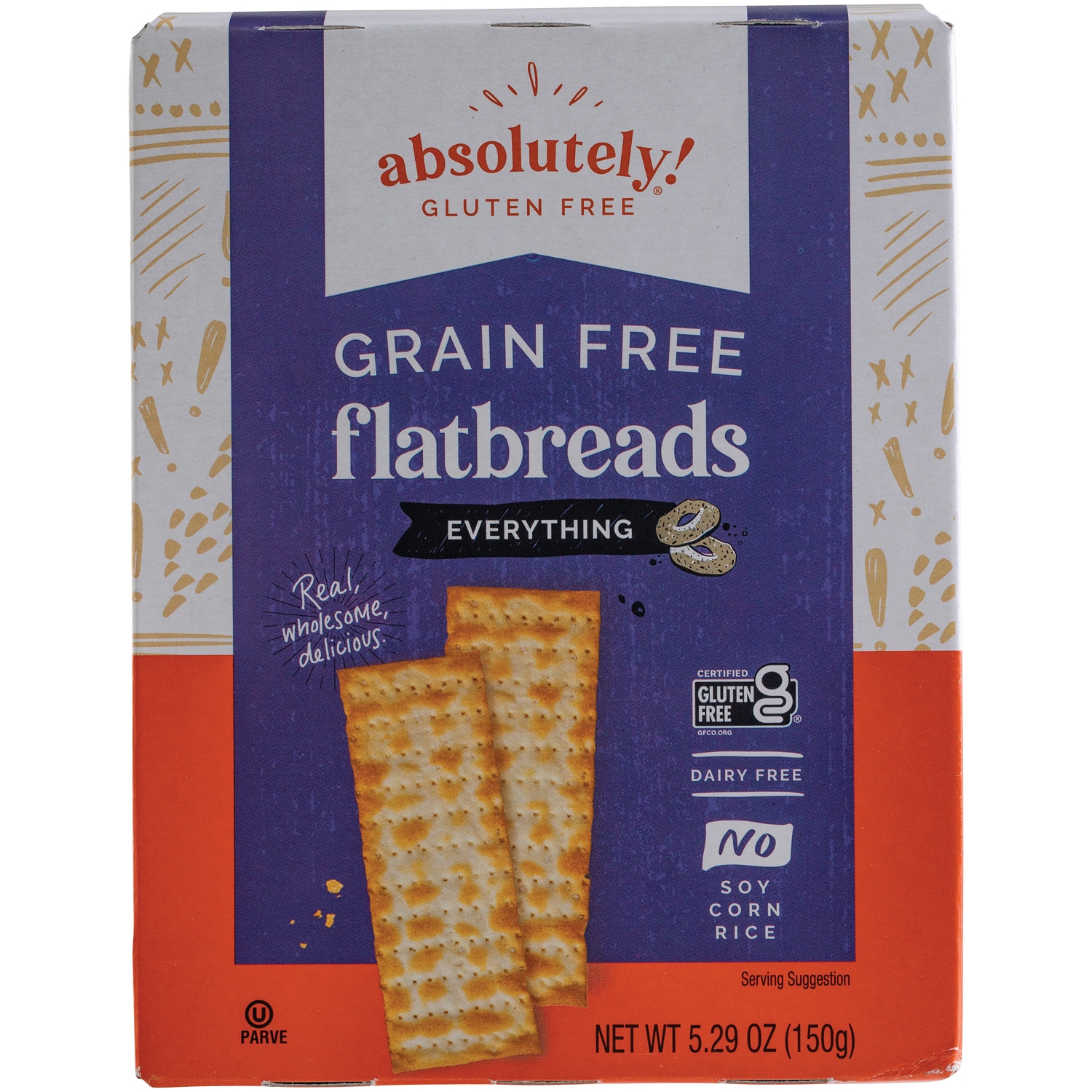 Absolutely Gluten Free Flatbread, Everything