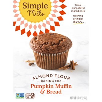 Simple Mills Almond Flour Baking Mix, Pumpkin Muffin & Bread
