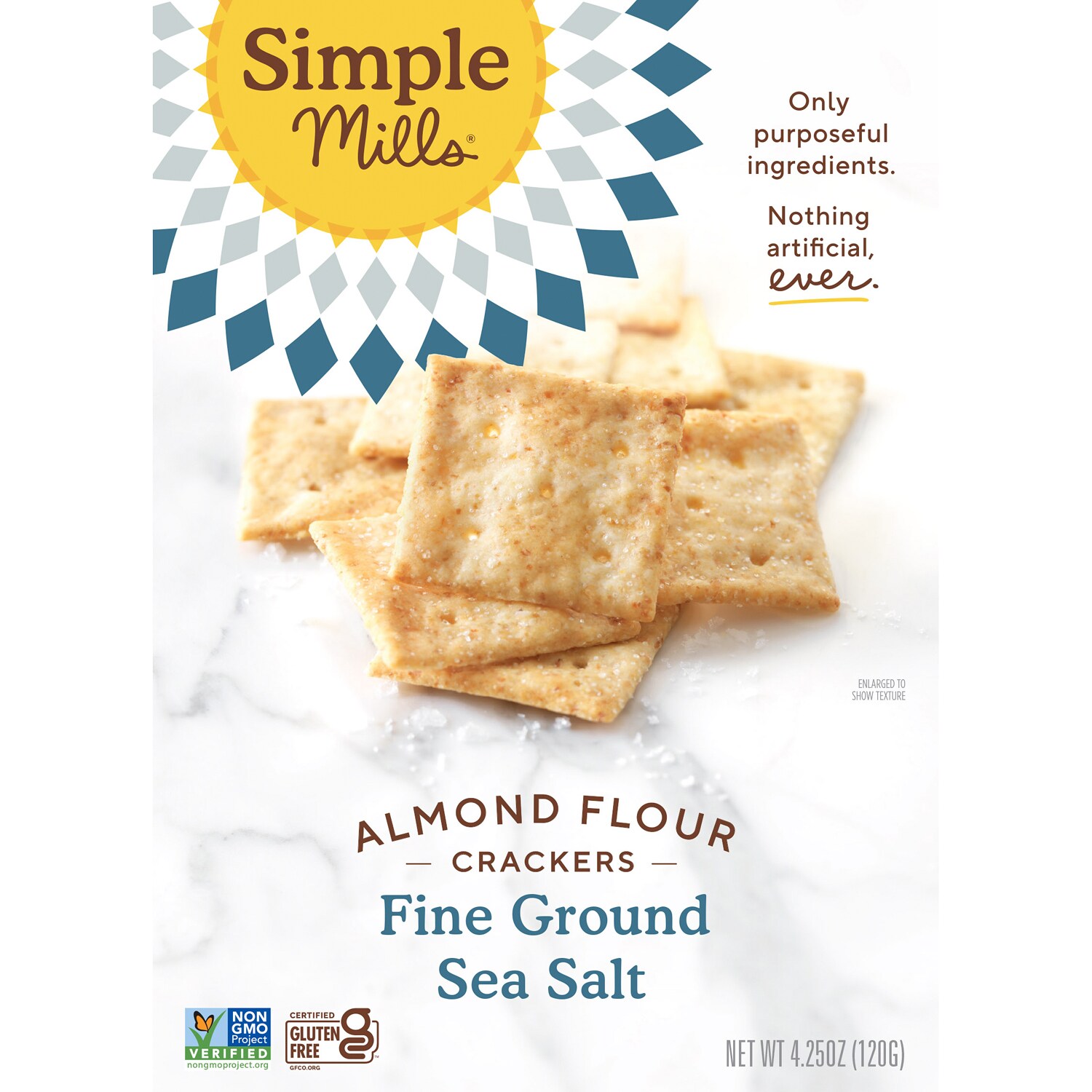 Simple Mills Almond Flour Crackers, Fine Ground Sea Salt