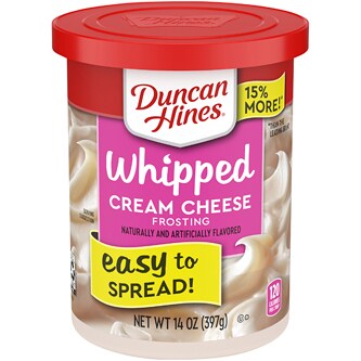 Duncan Hines Whipped Frosting, Cream Cheese