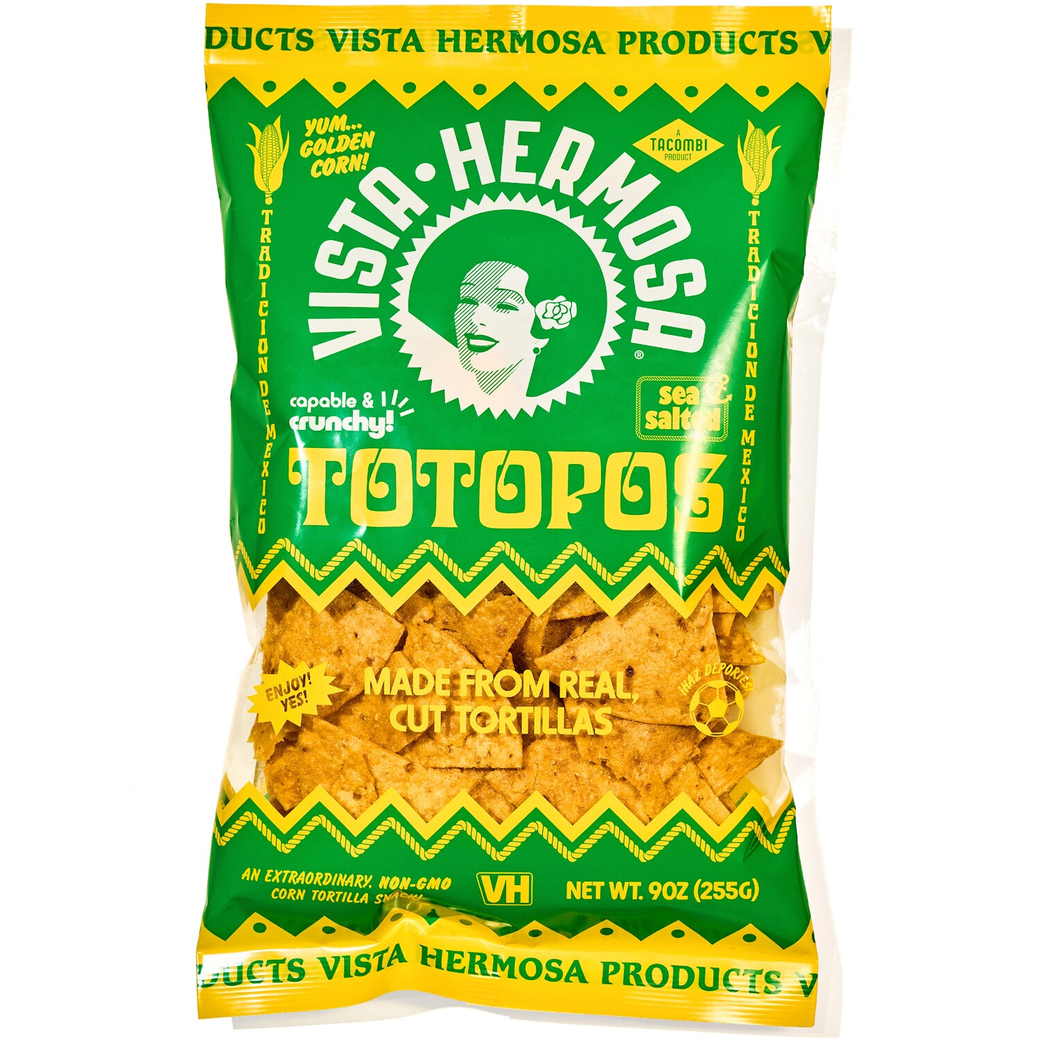 Order Vista Hermosa Totopos Tortilla Chips, Sea Salted Fast Delivery
