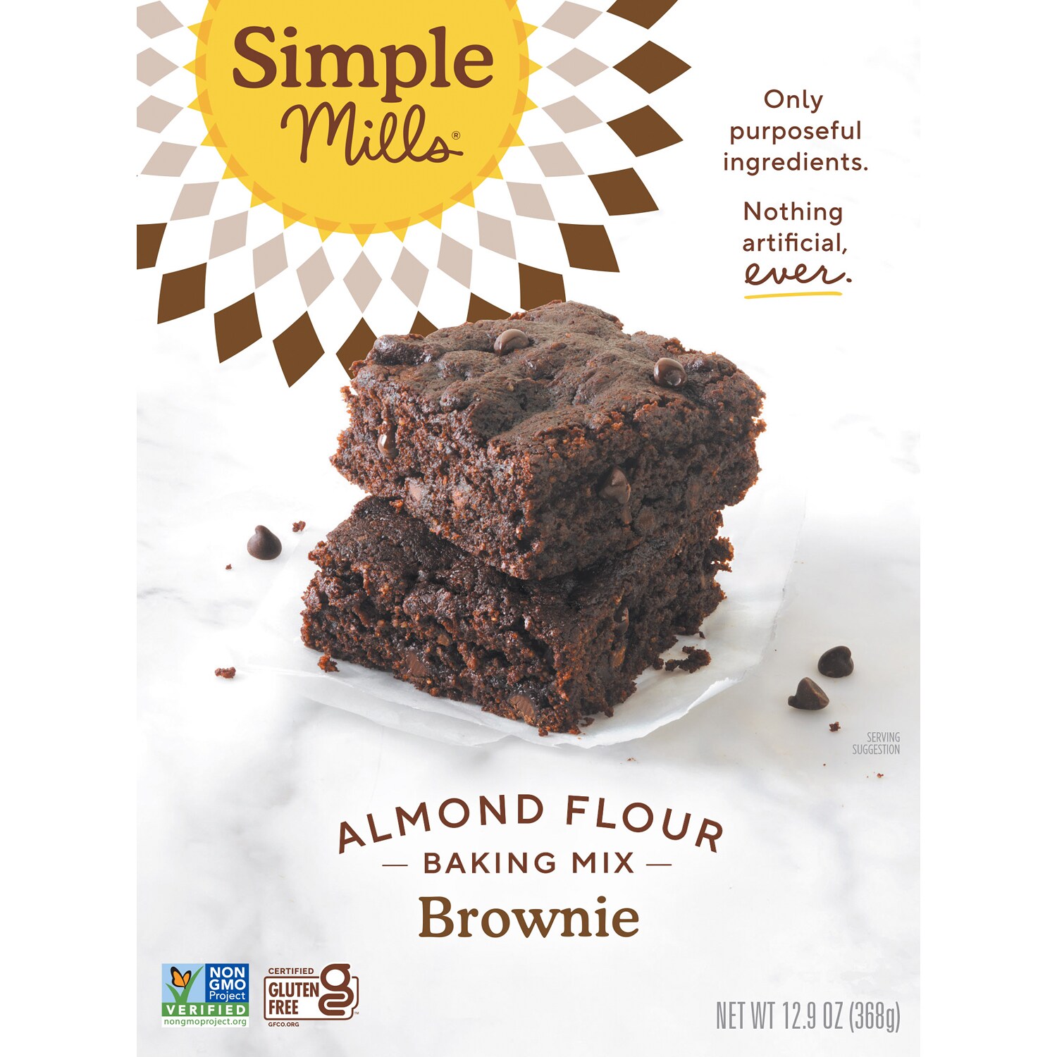 Simple Mills Almond Flour Baking Mix, Brownie