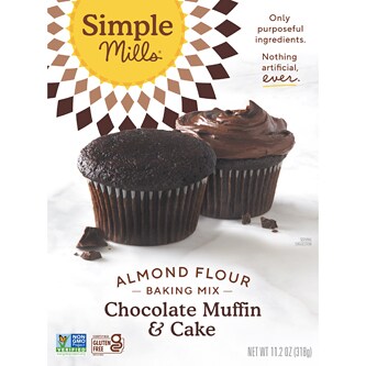 Simple Mills Almond Flour Baking Mix, Chocolate Muffin & Cake