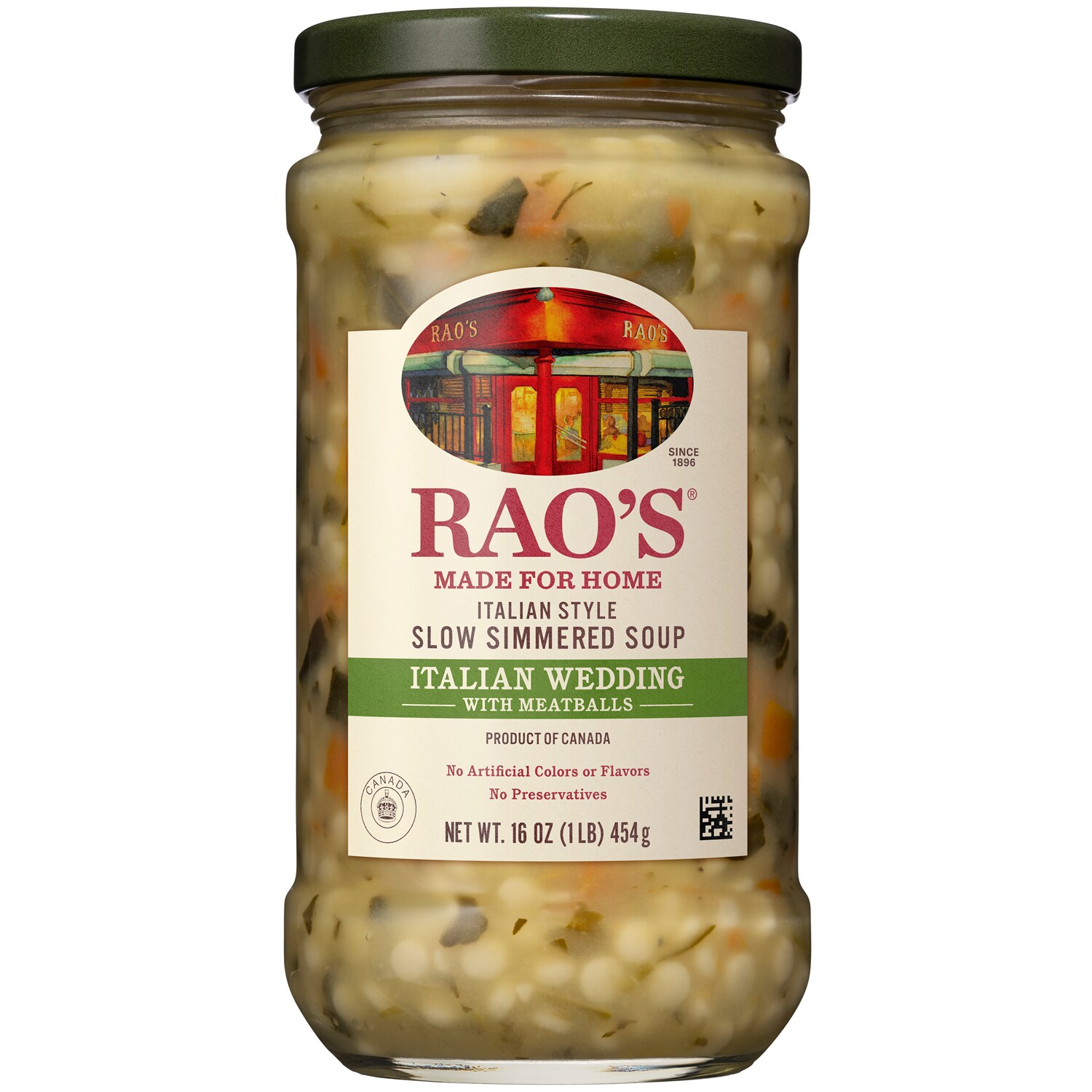 Rao's Made for Home Slow Simmered Soup, Italian Wedding with Meatballs