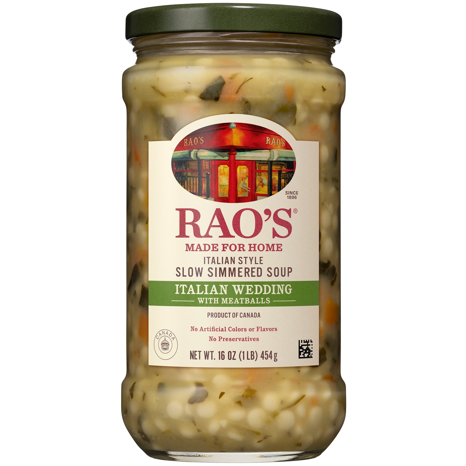 Rao's Made for Home Slow Simmered Soup, Italian Wedding with Meatballs