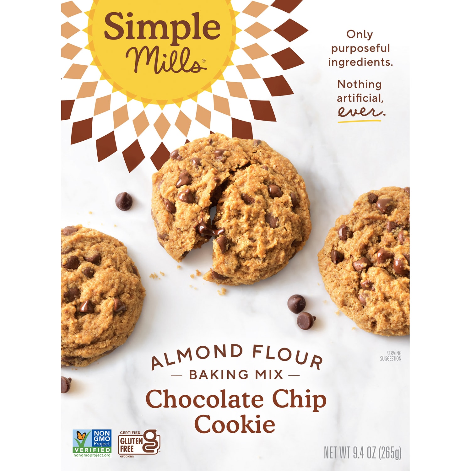 Simple Mills Almond Flour Baking Mix, Chocolate Chip Cookie