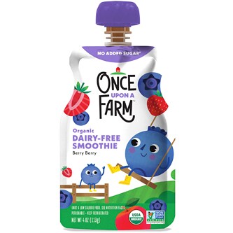 Once Upon a Farm Organic Kids Smoothie, Berry Berry