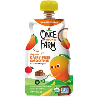 Once Upon a Farm Organic Kids Smoothie, Coco for Mangoes