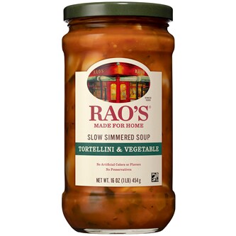 Rao's Made for Home Slow Simmered Soup, Tortellini & Vegetable