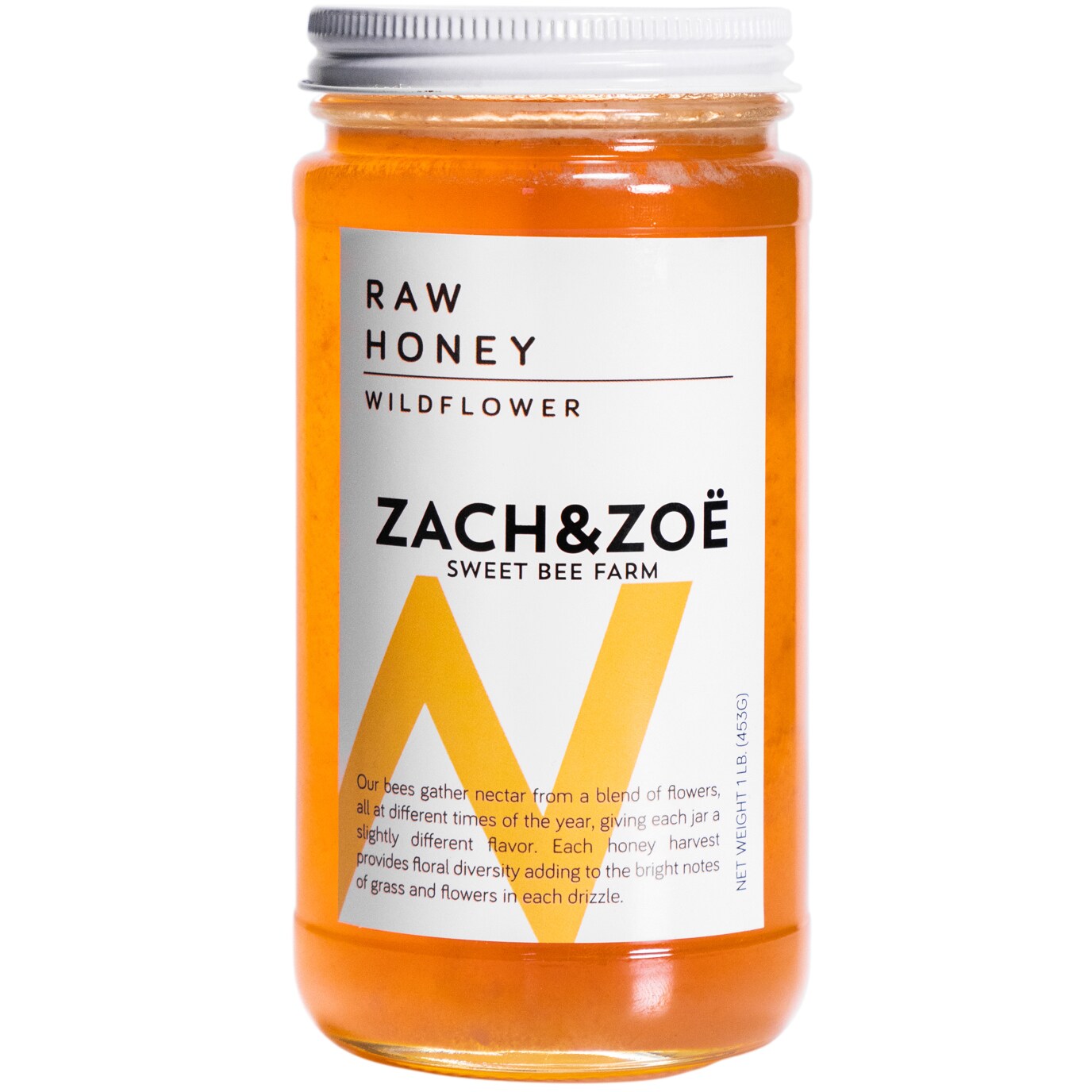 Zach & Zoë Sweet Bee Farm Raw Wildflower Honey